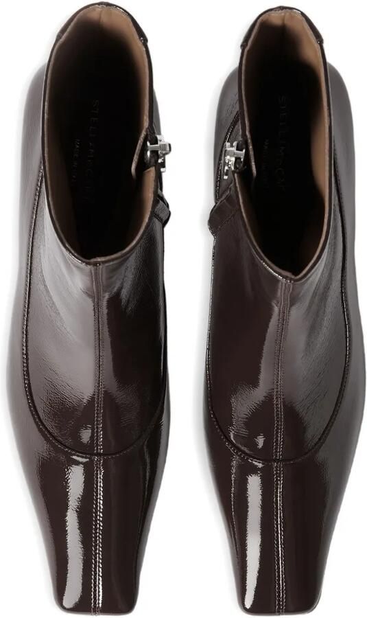 Stella McCartney Spur enkellaarzen met hak Bruin