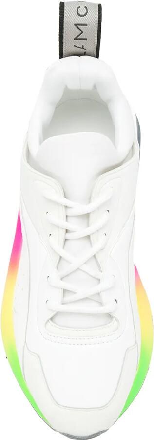 Stella McCartney witte Eclypse Rainbow sneakers - Foto 4