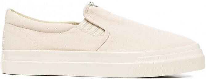 Stepney Workers Club Lister slip-on schoenen Wit