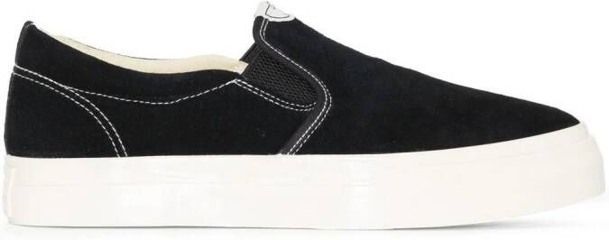 Stepney Workers Club Lister suède sneakers Zwart
