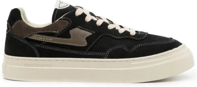 Stepney Workers Club Pearl S-Strike suède sneakers Zwart