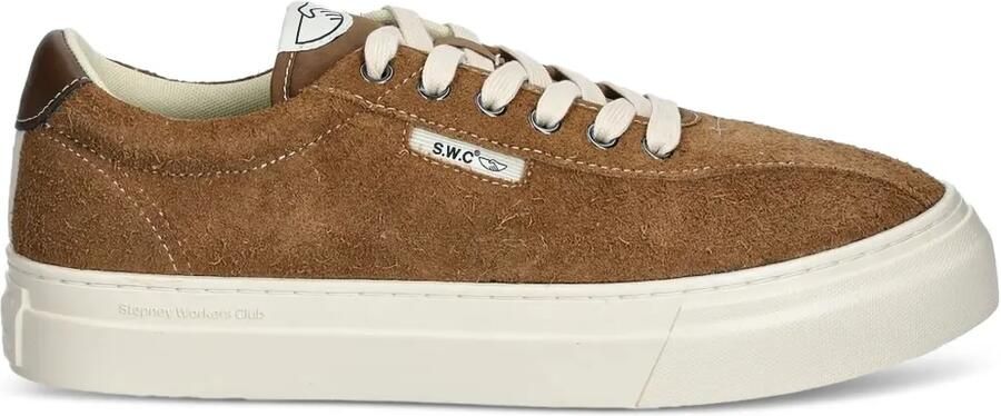 Stepney Workers Club Dellow 02 Cup sneakers Bruin