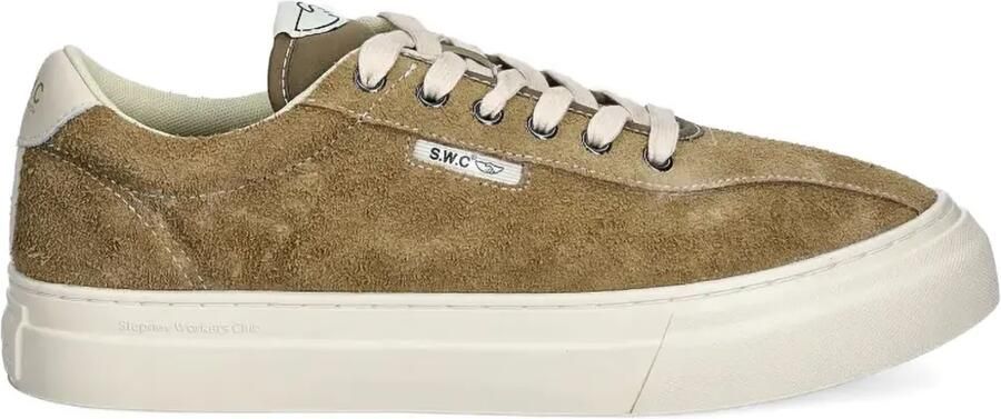 Stepney Workers Club Dellow 02 suède sneakers Beige