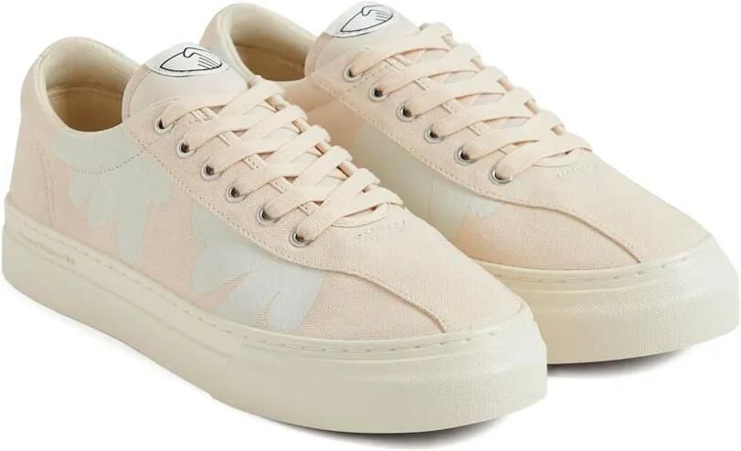 Stepney Workers Club Dellow Cup Shroomhands low-top sneakers met bloemenprint Beige - Foto 4