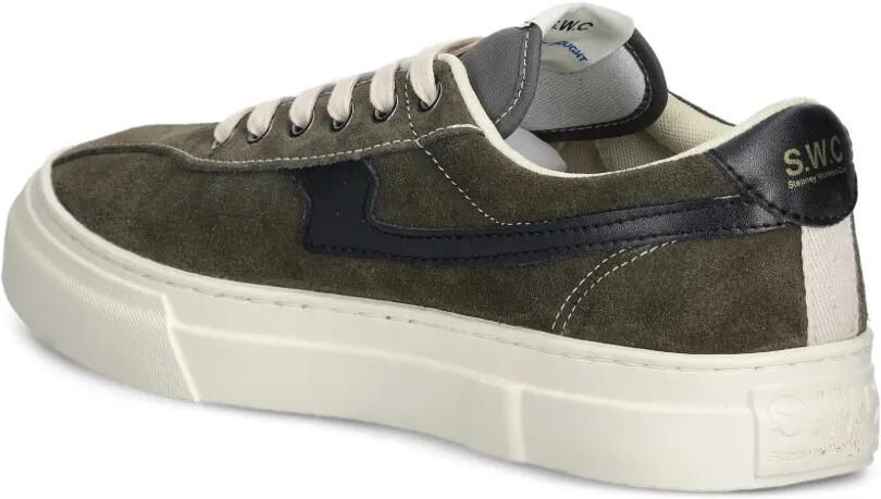 Stepney Workers Club Dellow leren sneakers Groen - Foto 3