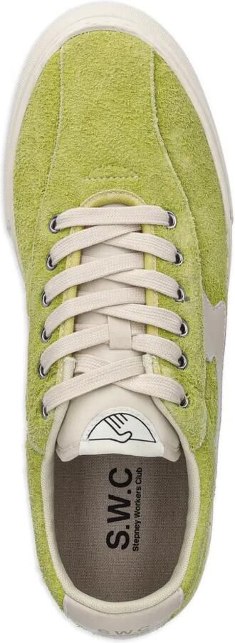 Stepney Workers Club Dellow S-Strike Cup sneakers Groen - Foto 3