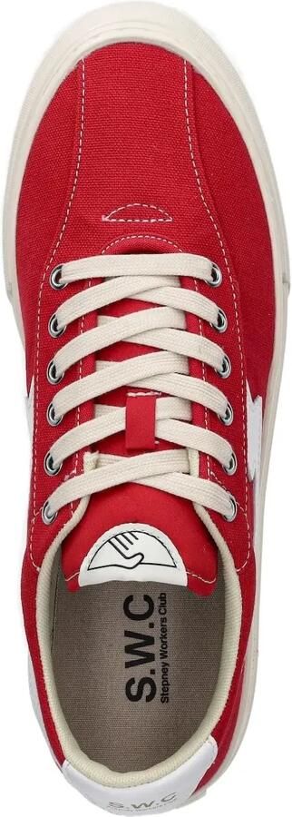 Stepney Workers Club Dellow S-Strike Cup sneakers Rood - Foto 3