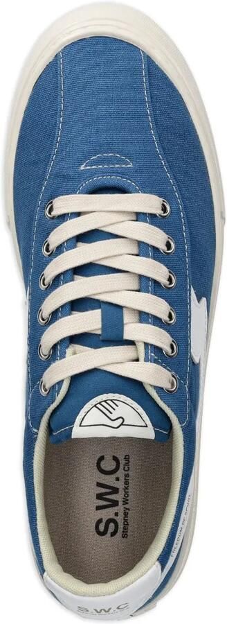 Stepney Workers Club Dellow S-Strike sneakers met vlakken Blauw - Foto 3