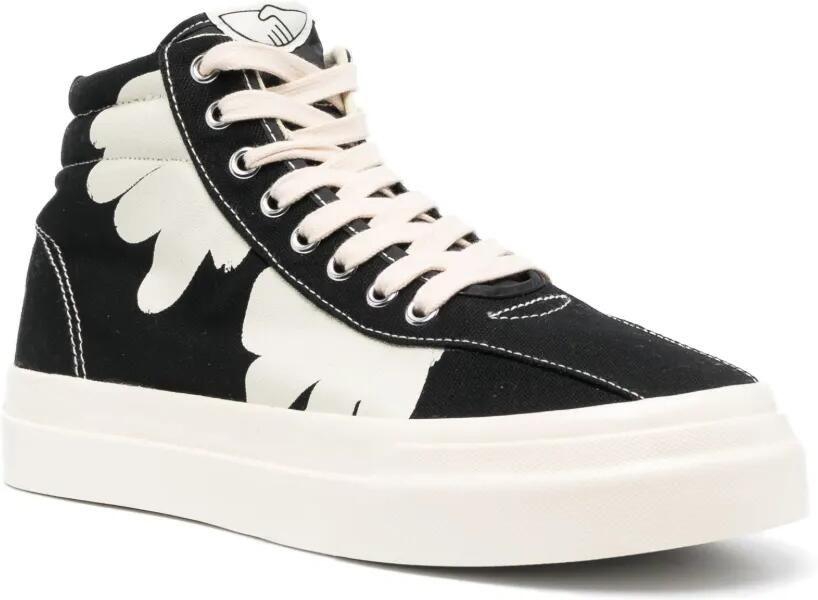 Stepney Workers Club Dellow Shroom high-top sneakers Zwart - Foto 2