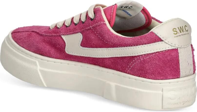 Stepney Workers Club Dellow suède low-top sneakers Roze - Foto 3