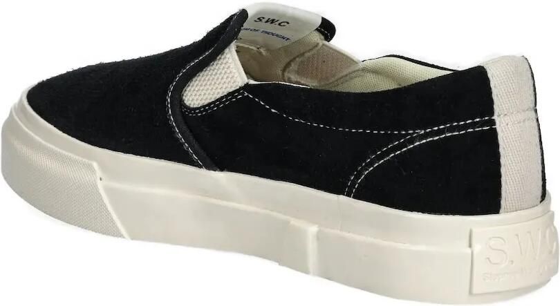 Stepney Workers Club Lister Optical suède sneakers Zwart - Foto 2