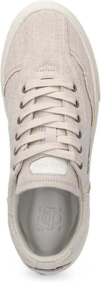 Stepney Workers Club OM1e canvas sneakers Beige - Foto 4