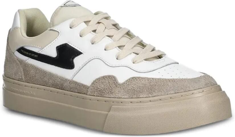 Stepney Workers Club Pearl S-Strike sneakers met vlak Wit - Foto 3