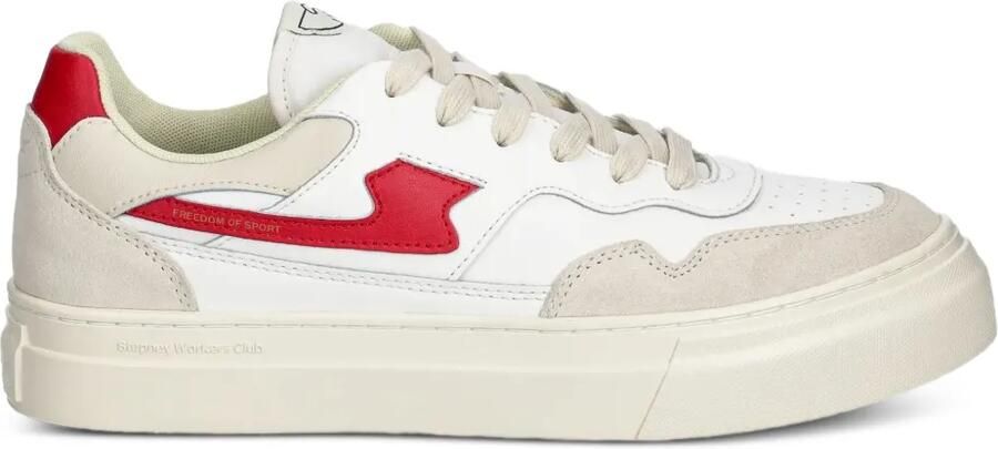 Stepney Workers Club Pearl S-Strike sneakers met vlakken Wit