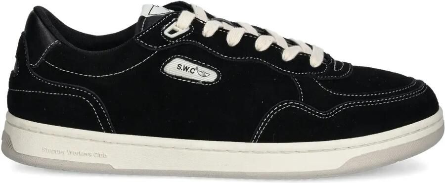 Stepney Workers Club Pro Cup 01 suède sneakers Zwart