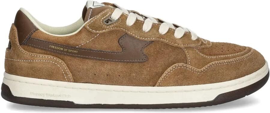 Stepney Workers Club Pro-Cup suède leren sneakers Bruin