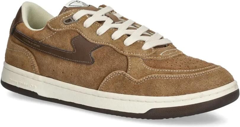 Stepney Workers Club Pro-Cup suède leren sneakers Bruin - Foto 3