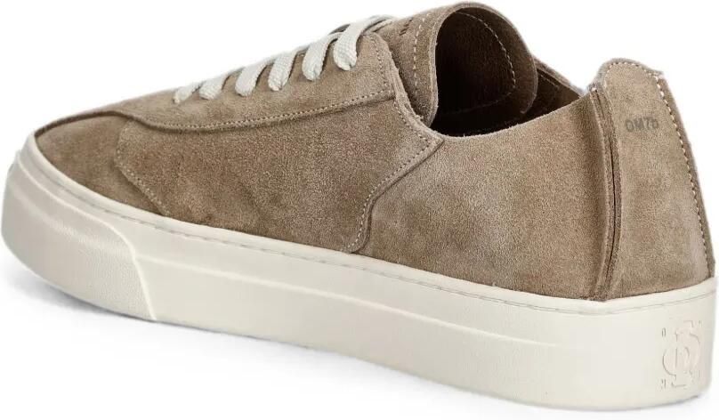 Stepney Workers Club Reverse suède sneakers met vlakken Beige - Foto 3