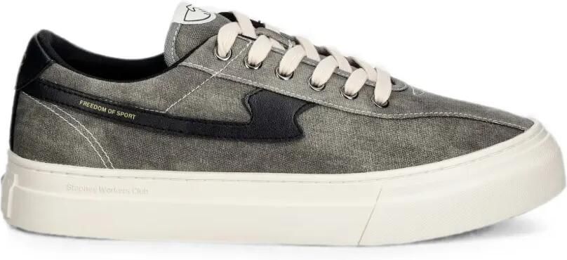 Stepney Workers Club S-Strike low-top sneakers met logo-patch Grijs
