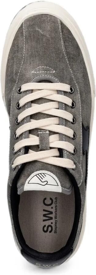 Stepney Workers Club S-Strike low-top sneakers met logo-patch Grijs - Foto 4