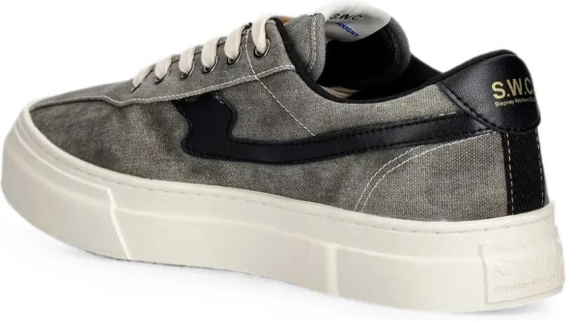 Stepney Workers Club S-Strike low-top sneakers met logo-patch Grijs - Foto 3
