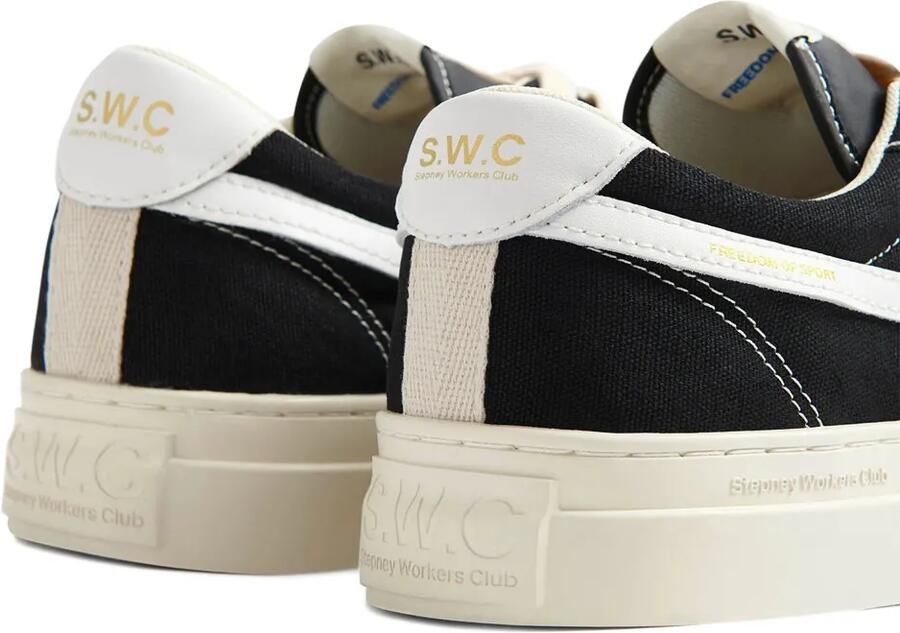 Stepney Workers Club S-Strike low-top sneakers met vlakken Zwart - Foto 3