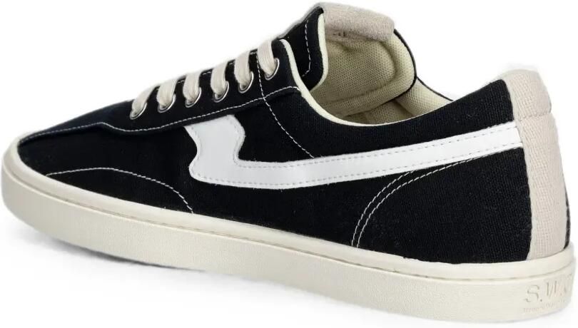 Stepney Workers Club S-Strike sneakers met logopatch Zwart - Foto 3
