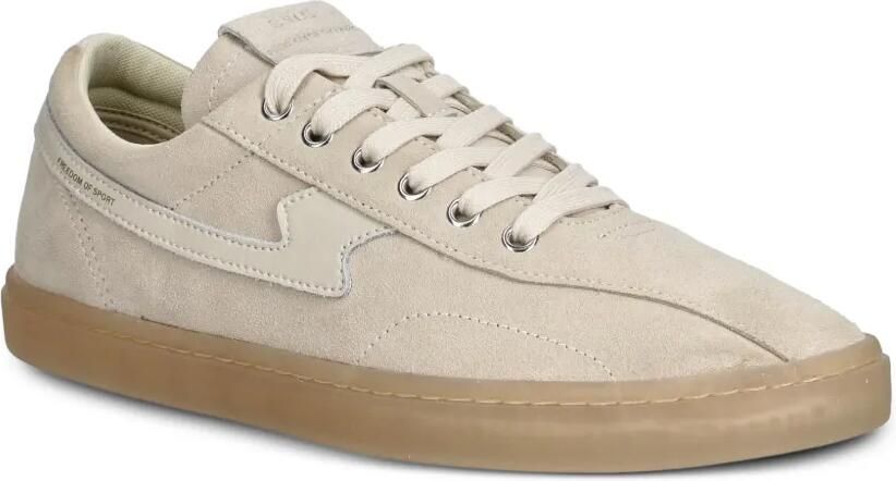 Stepney Workers Club S-Strike suède sneakers met suède vlakken Beige - Foto 2