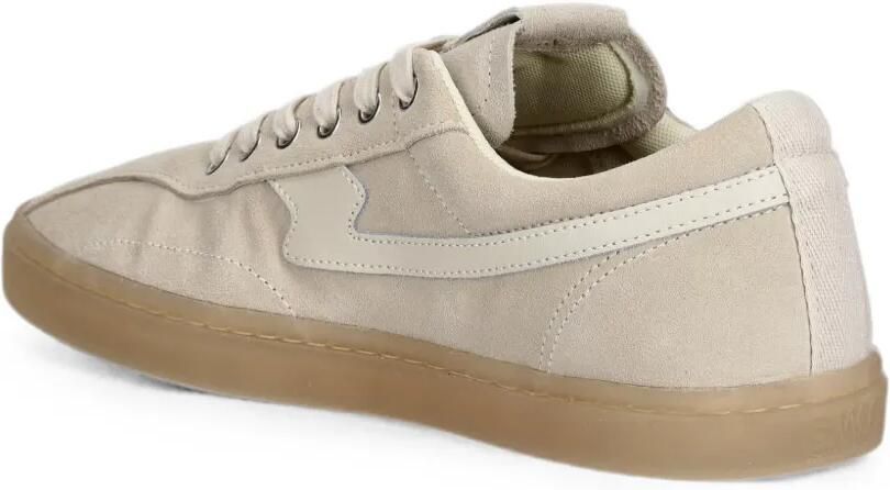 Stepney Workers Club S-Strike suède sneakers met suède vlakken Beige - Foto 3