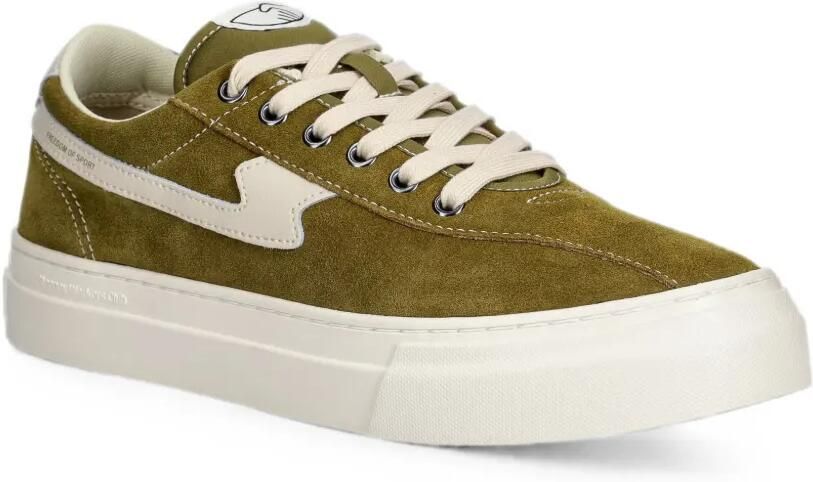 Stepney Workers Club S-Strike suède sneakers met suède vlakken Groen - Foto 2