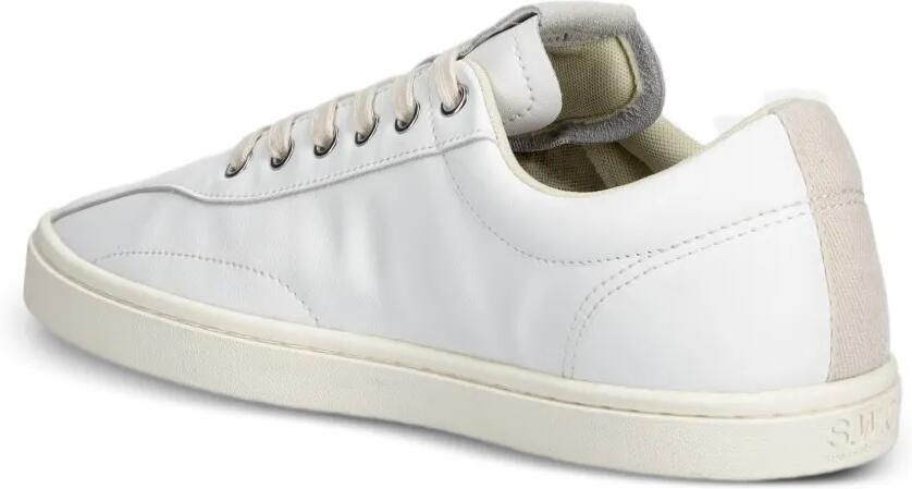 Stepney Workers Club Surma leren sneakers met vlakken Wit - Foto 2