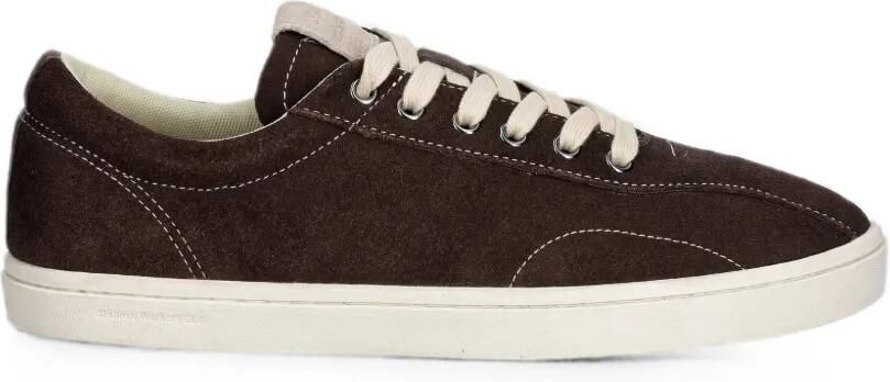 Stepney Workers Club Surma suède sneakers Bruin