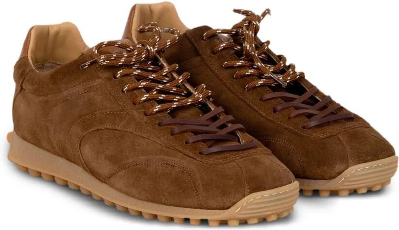 Stokton Golitou suède sneakers met vlakken Bruin - Foto 3