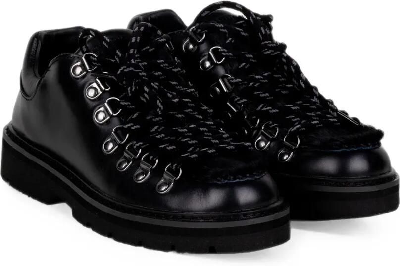Stokton Leren Derby veterschoenen Zwart - Foto 2