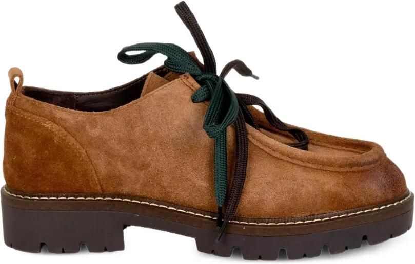 Stokton Rebel 002 loafers met veters Bruin
