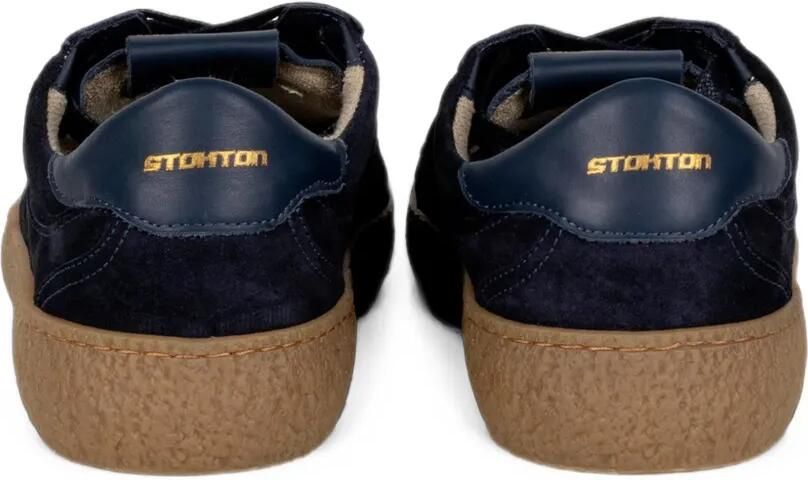Stokton Venus sneakers met logoprint en vlakken Blauw