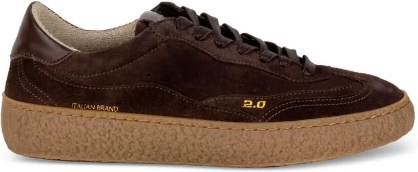 Stokton Venus suède sneakers met crêpe zool Bruin - Foto 3