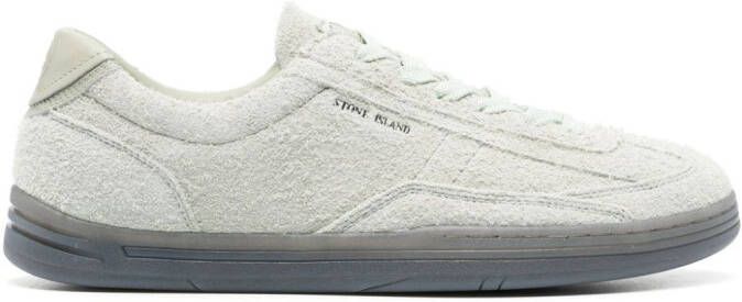 Stone Island Rock sneakers met colourblocking Groen