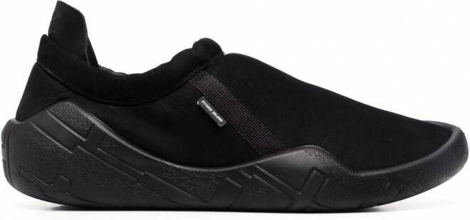Stone Island Shadow Project Sneakers met logopatch Zwart