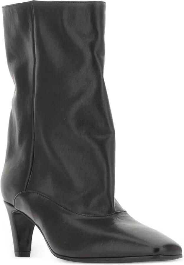 Strategia shoes Cecile enkellaarzen met vierkante neus Zwart - Foto 2