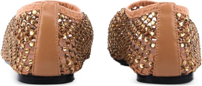 Strategia shoes Ballerina's met kristallen Beige - Foto 4