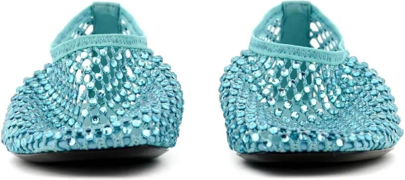 Strategia shoes Mesh ballerina's met kristallen Blauw - Foto 3