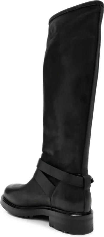 Strategia shoes Knielaarzen met gespbandje Zwart - Foto 4