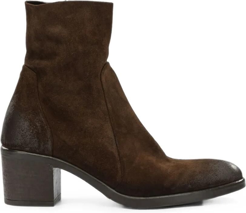 Strategia shoes Laarzen met gerafeld effect Bruin