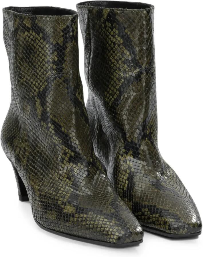 Strategia shoes Laarzen met slangenleer-effect Groen - Foto 4