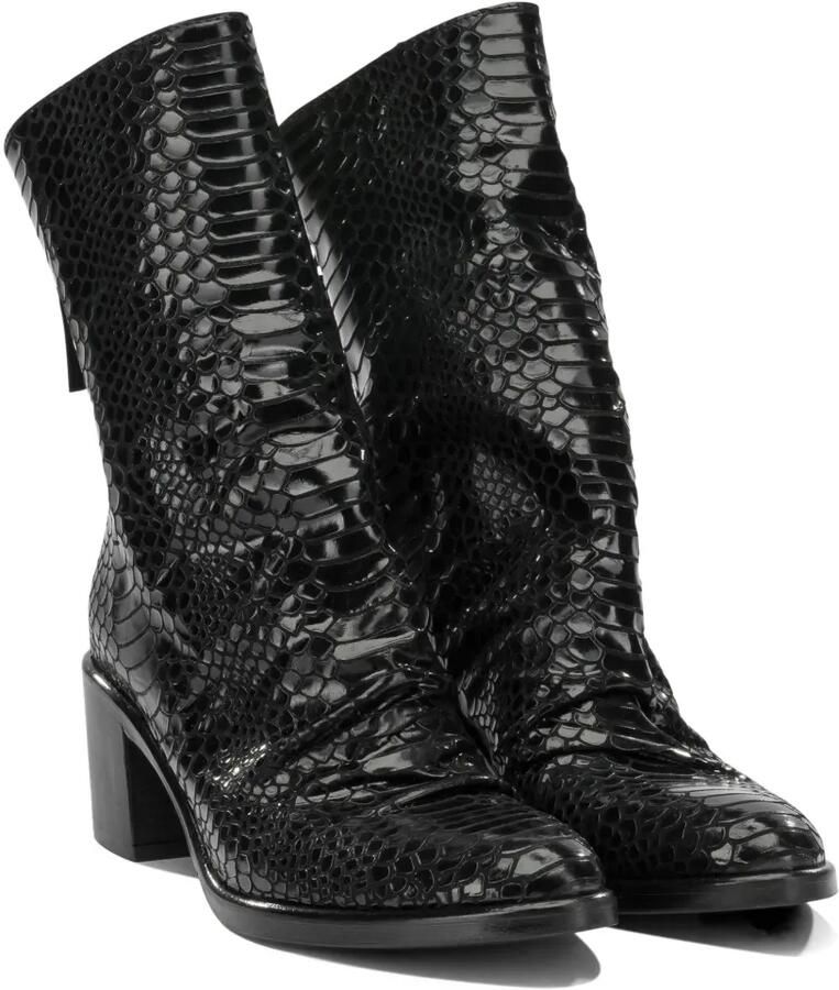 Strategia shoes Laarzen met slangenleer-effect Zwart - Foto 3