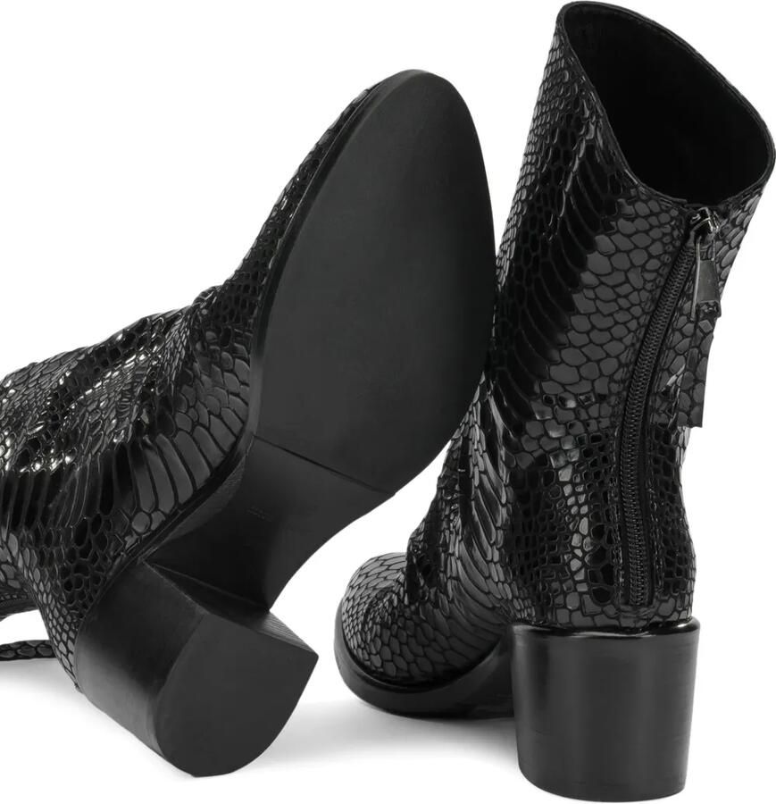 Strategia shoes Laarzen met slangenleer-effect Zwart - Foto 2