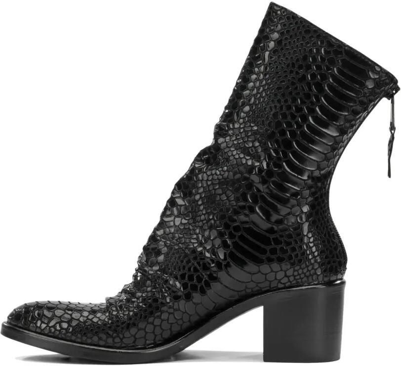 Strategia shoes Laarzen met slangenleer-effect Zwart - Foto 5