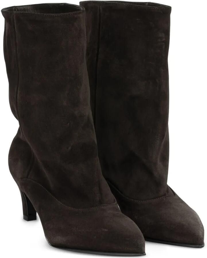 Strategia shoes Leila suède laarzen met puntige neus Bruin - Foto 4