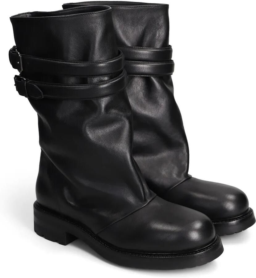 Strategia shoes Leren laarzen met gespband Zwart - Foto 2
